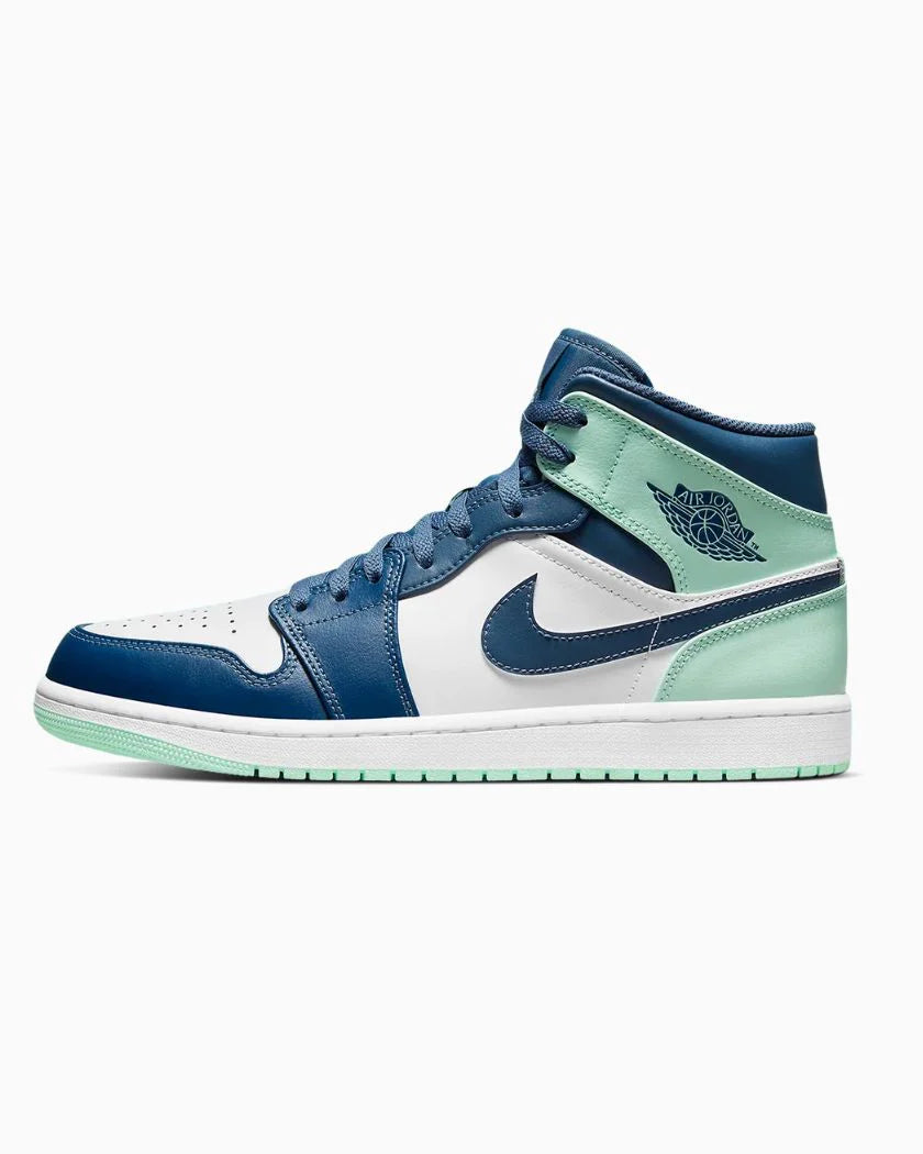 Nike Air Jordan 1 Mid Mystic Navy Mint Foam