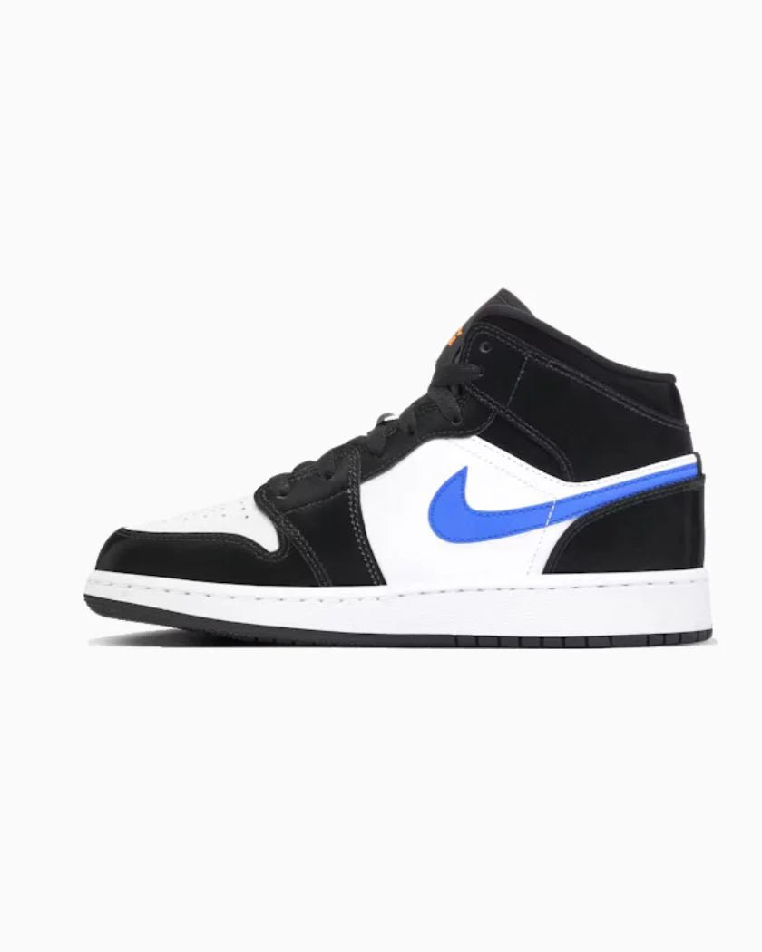 Nike Air Jordan 1 Mid Black Racer Blue White