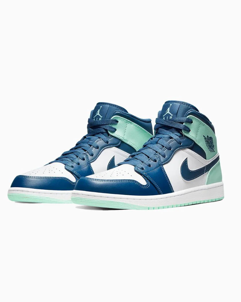 Nike Air Jordan 1 Mid Mystic Navy Mint Foam