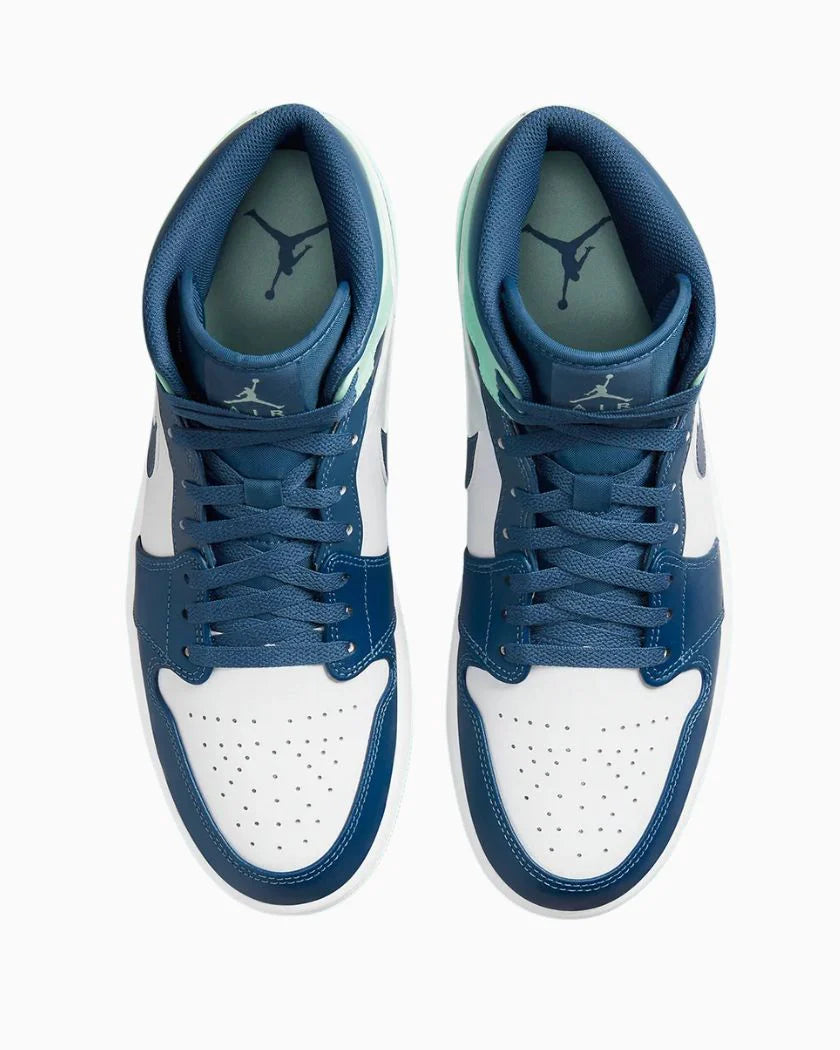 Nike Air Jordan 1 Mid Mystic Navy Mint Foam