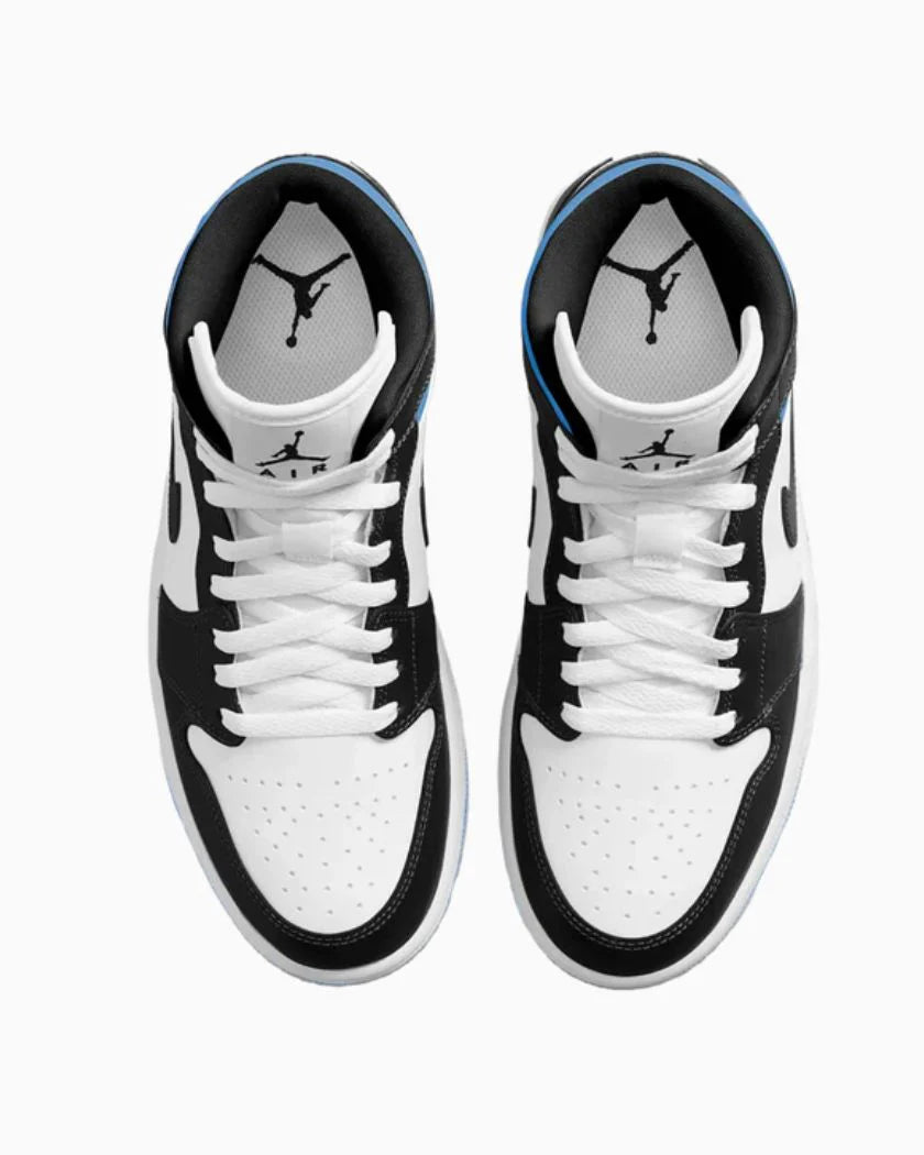 Nike Air Jordan 1 Mid University Black White