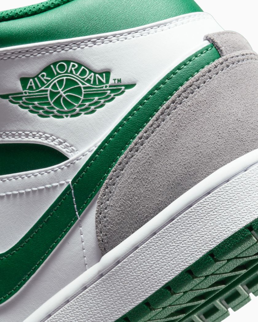 Nike Air Jordan 1 Mid Grey Green