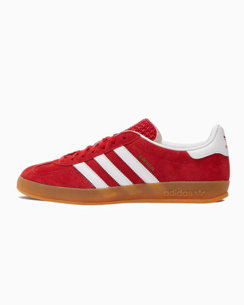 Adidas Gazelle Scarlet Cloud White