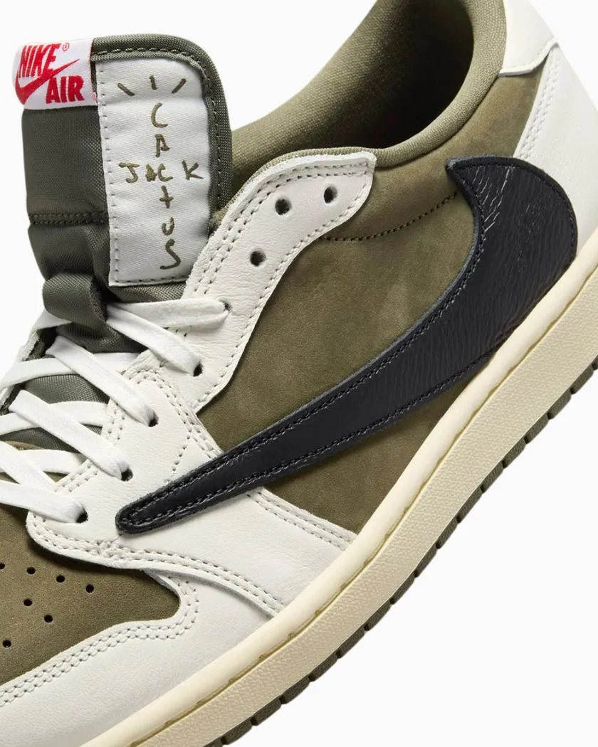Air Jordan 1 Retro Low OG SP Travis Scott Medium Olive
