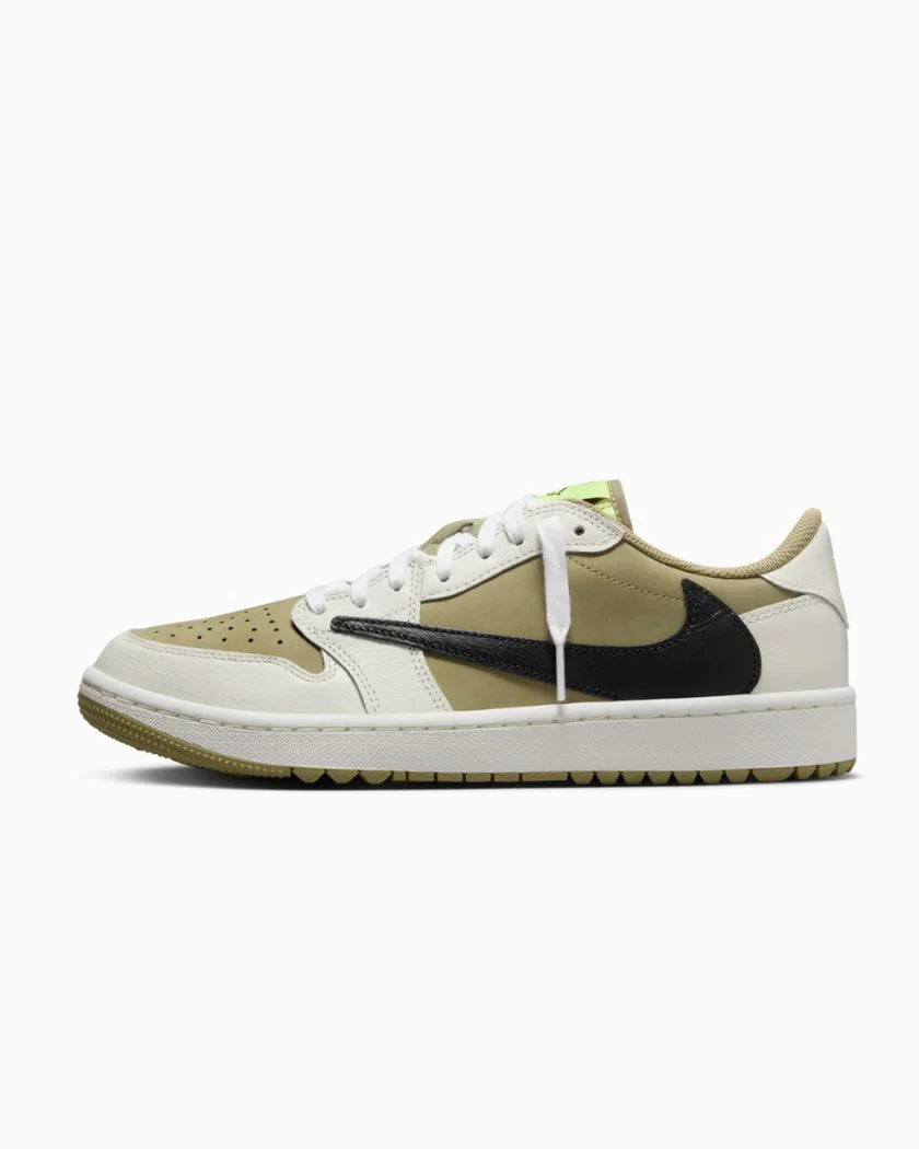 Air Jordan 1 Retro Low Golf Travis Scott Neutral Olive