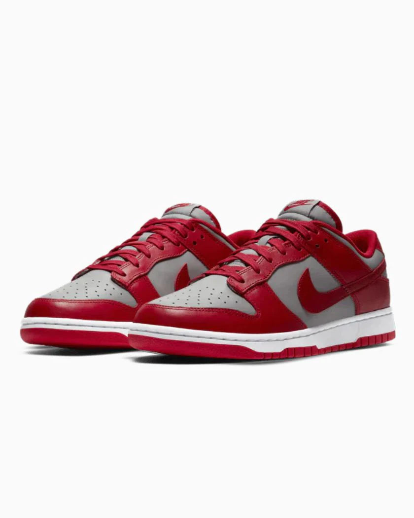 Nike Dunk Low Retro Medium Grey Varsity Red UNLV