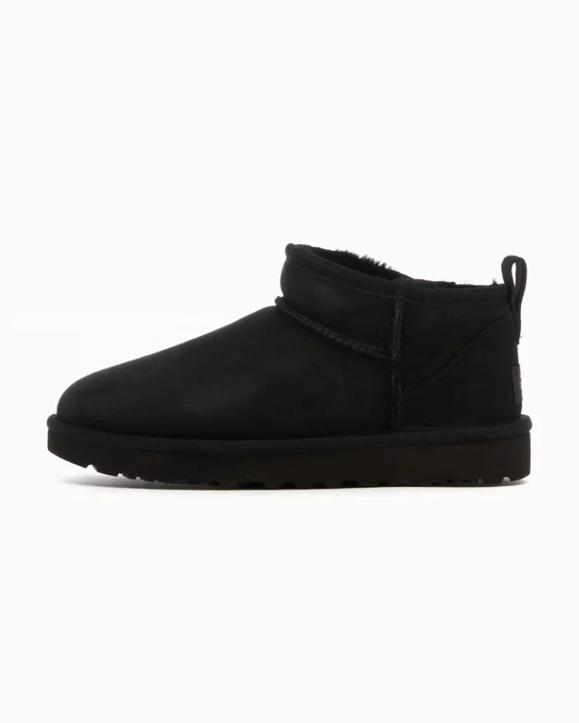 UGG CLASSIC ULTRA MINI BOOT BLACK