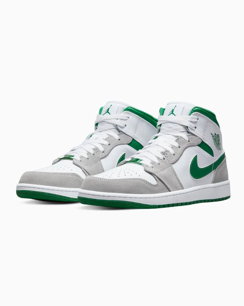 Nike Air Jordan 1 Mid Grey Green
