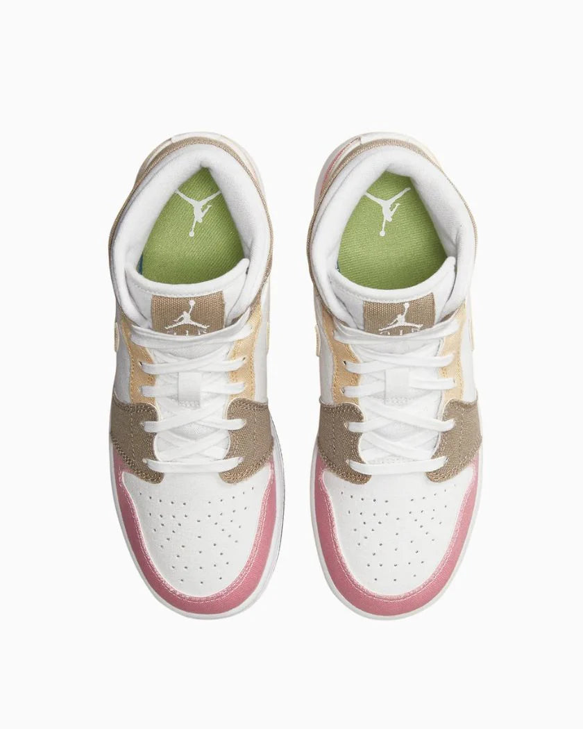 Nike Air Jordan 1 Mid Pastel Grind
