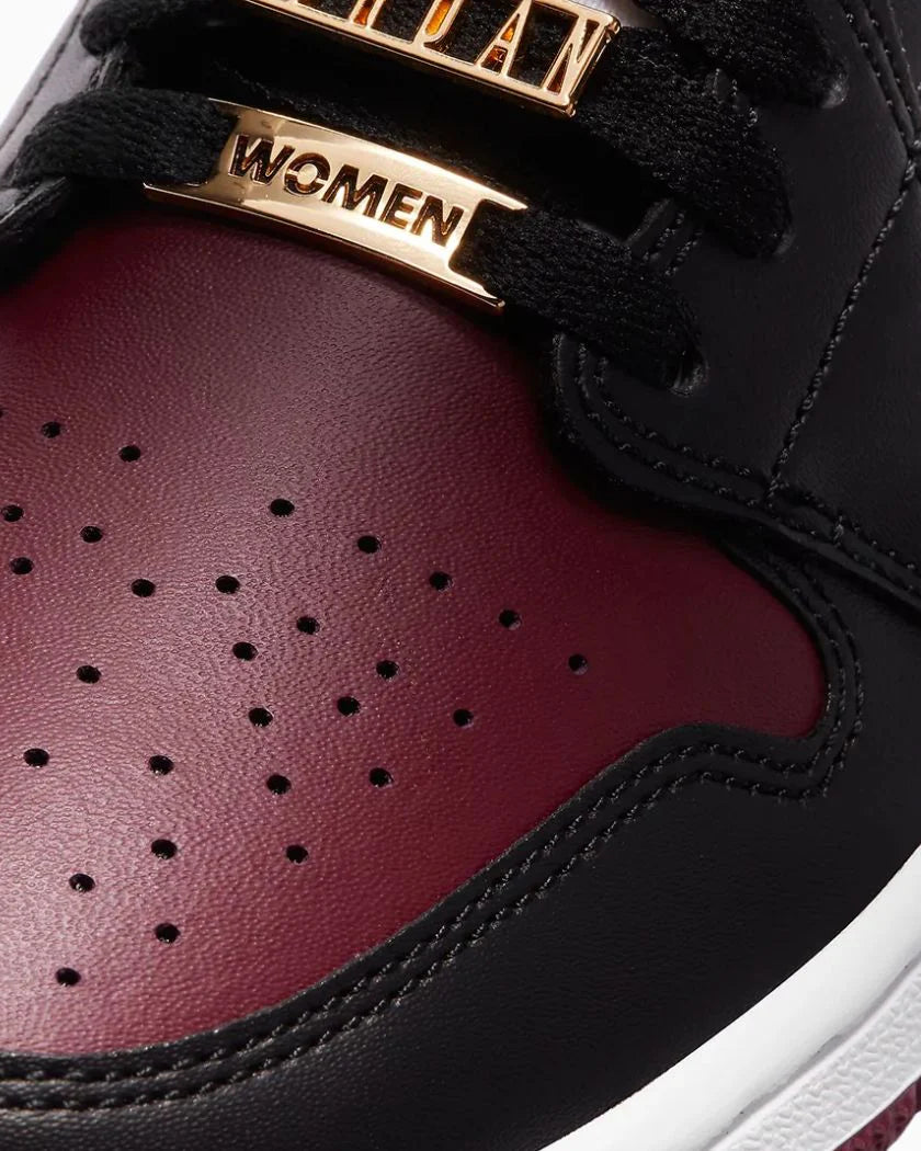 Nike Air Jordan 1 Mid SE Black Dark Beetroot