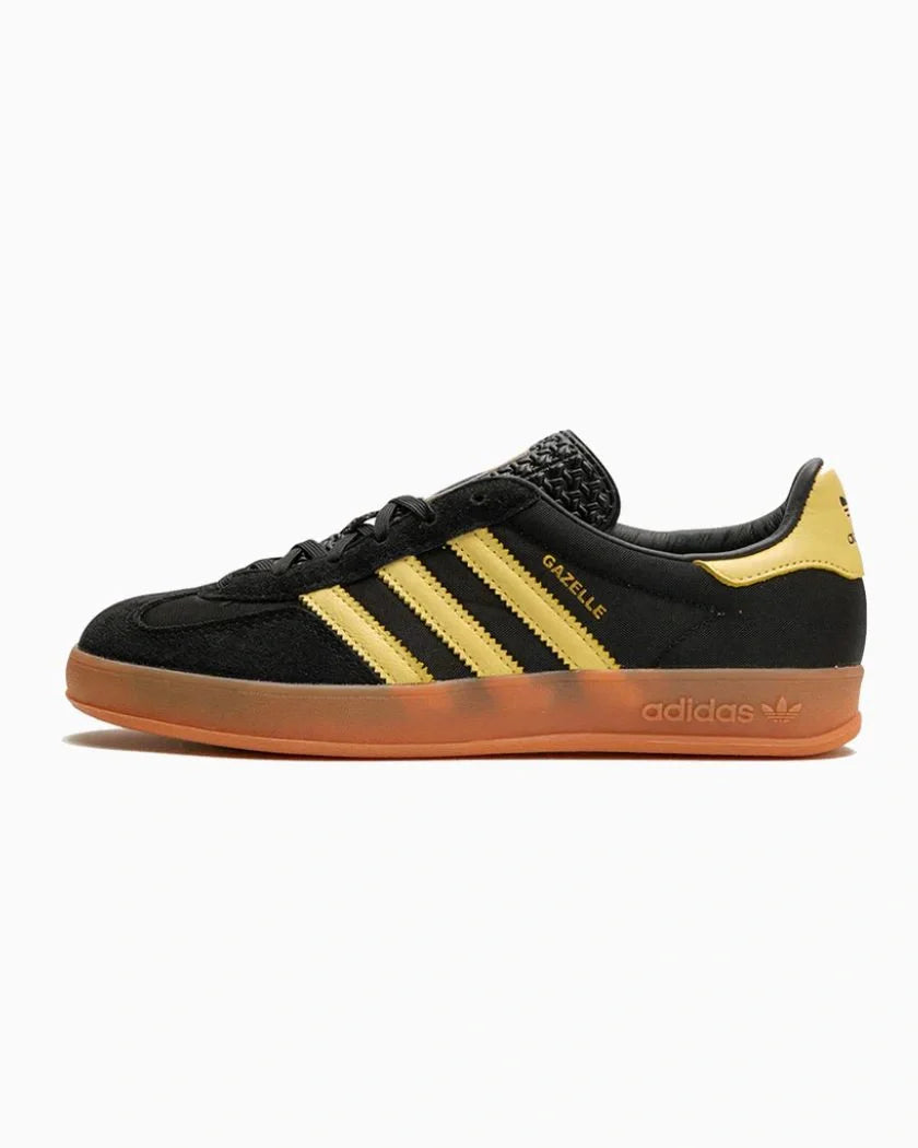 Adidas Gazelle Indoor Black Almost Yellow Gum