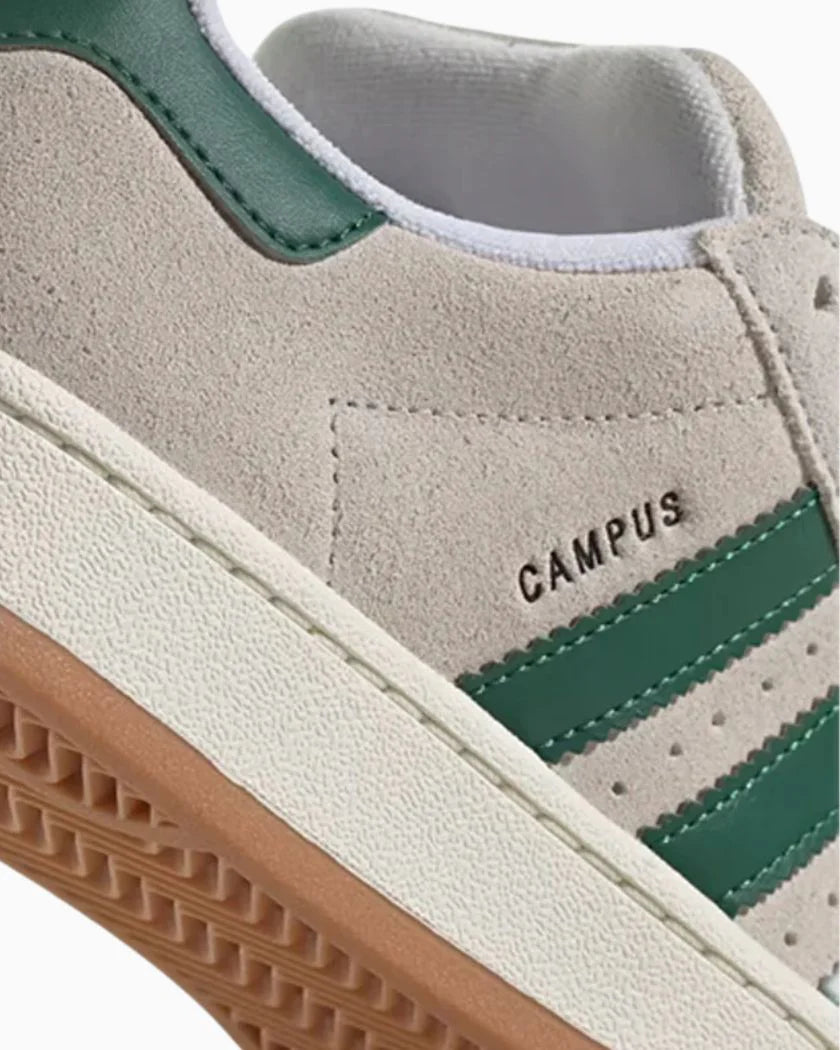 Adidas Campus 00s Crystal White Dark Green