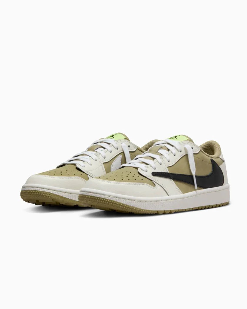 Air Jordan 1 Retro Low Golf Travis Scott Neutral Olive