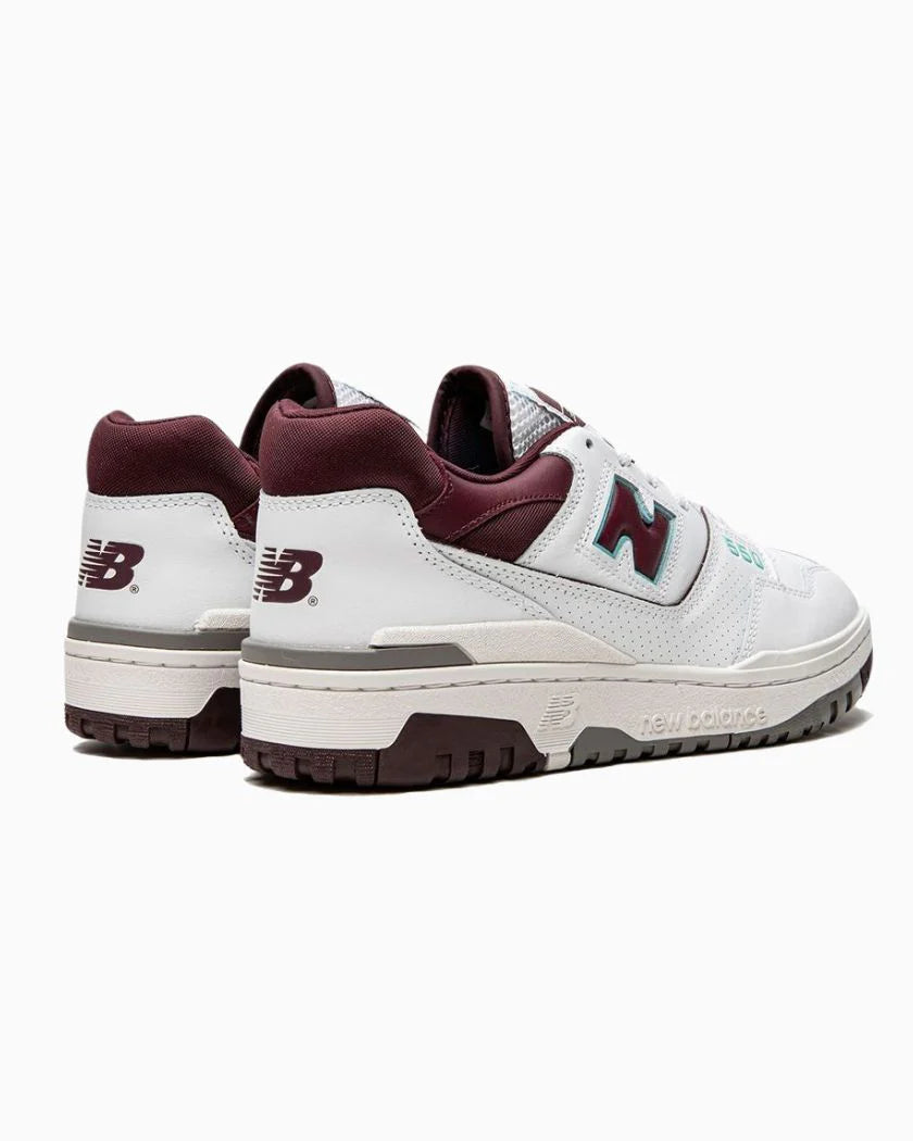 NewBalance 550 White Burgundy