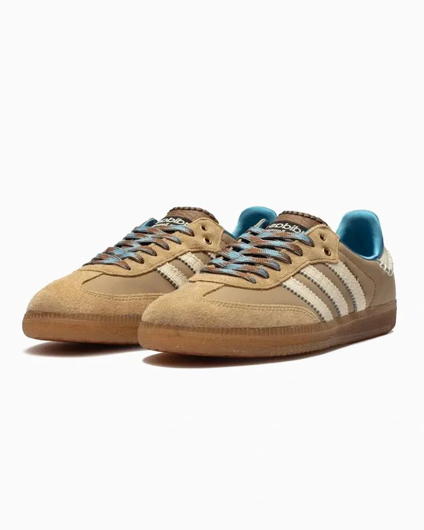 Adidas Samba Nylon Wales Bonner Desert White
